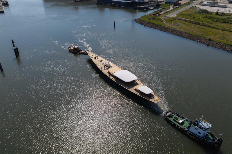 SY Zero launch photo copyright IQ media / SY Zero taken at  and featuring the Superyacht class