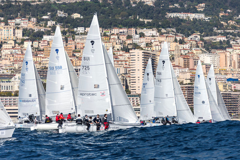 Primo Cup - Trophée Credit Suisse at the Yacht Club de Monaco photo copyright Carlo Borlenghi taken at Yacht Club de Monaco and featuring the Surprise class