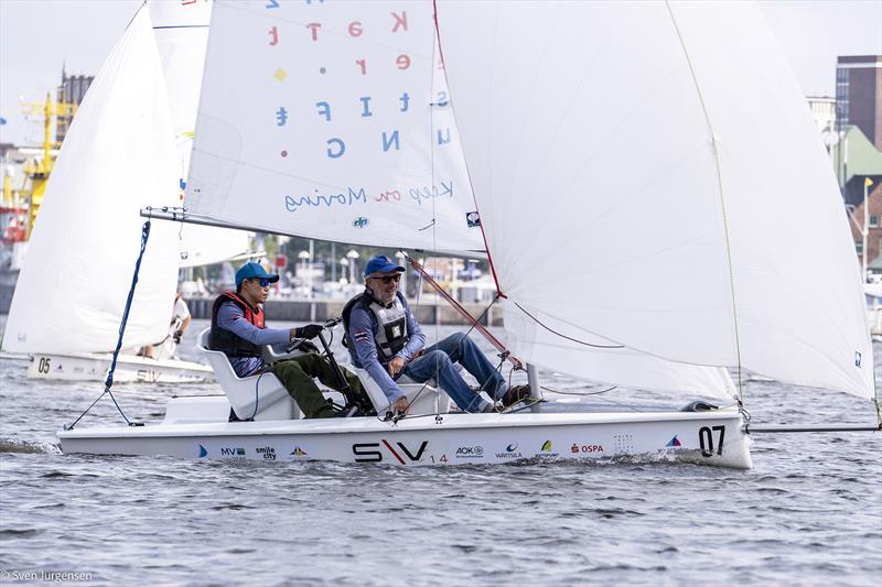 IMCI Thailand at Inclusion World Championship for Sailing 2022 photo copyright Lars Wehrmann taken at  and featuring the SV14 class