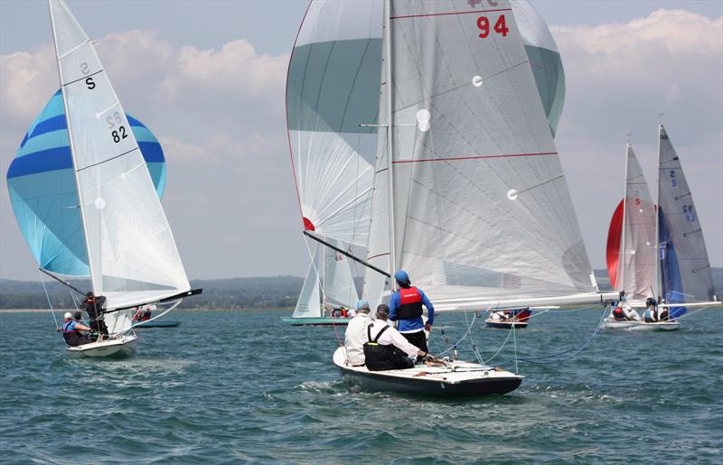Spinnaker skills to the fore downwind in the Swallow fleet - photo © Kirsty Bang