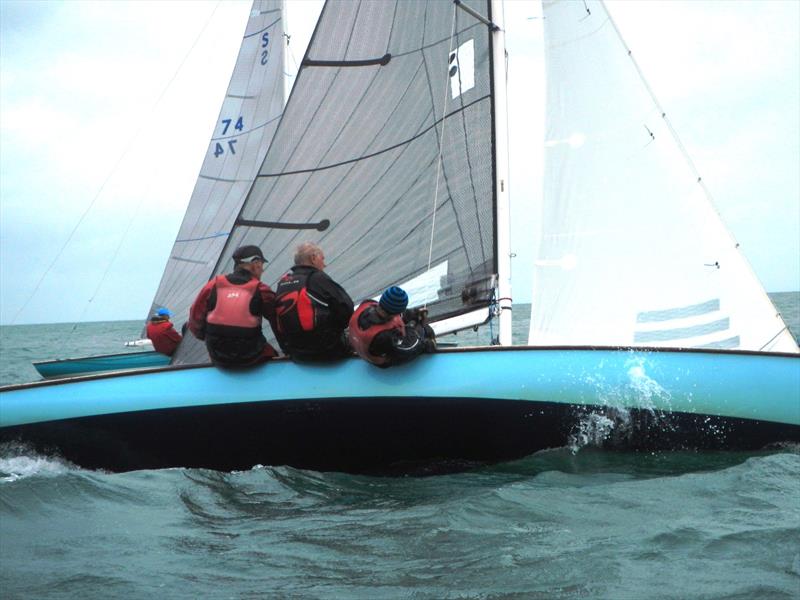 2025 Swallow Nationals at Bembridge photo copyright Mike Samuelson taken at Bembridge Sailing Club and featuring the Swallow class