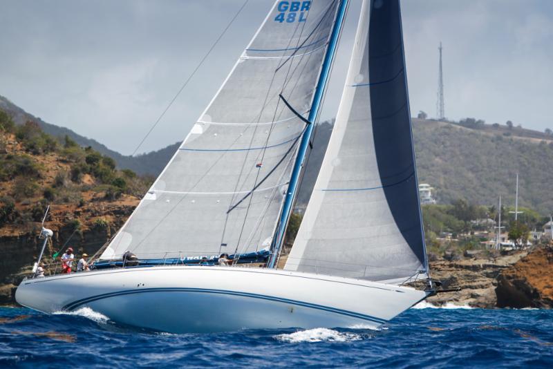 Winner CSA 2 - Racing, Alan Edwards Swan 65, Spirit on day 1 at Antigua Sailing Week photo copyright Paul Wyeth / www.pwpictures.com taken at Antigua Yacht Club and featuring the Swan class