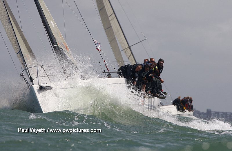 The Solent provided some testing conditions on day three of the Swan European Regatta photo copyright Paul Wyeth / www.pwpictures.com taken at Royal Yacht Squadron and featuring the Swan class