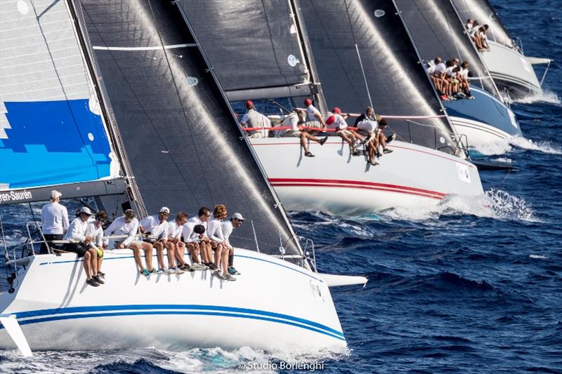 Race Start photo copyright Studio Borlenghi taken at Yacht Club de Monaco and featuring the Swan class
