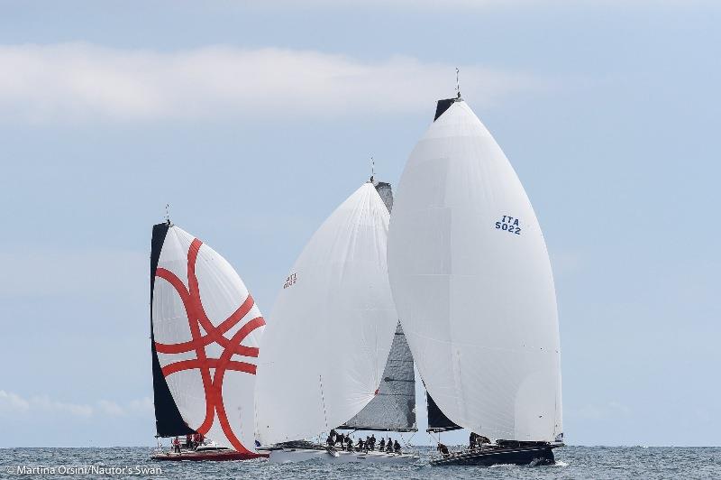 The Nations Trophy Mediterranean League photo copyright Martina Orsini taken at Club Nautico Scarlino and featuring the Swan class