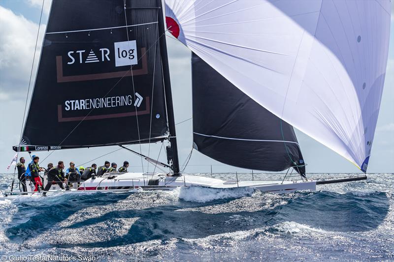 The Nations Trophy Mediterranean League 2019 photo copyright Giulio Testa taken at Club Nautico Scarlino and featuring the Swan class