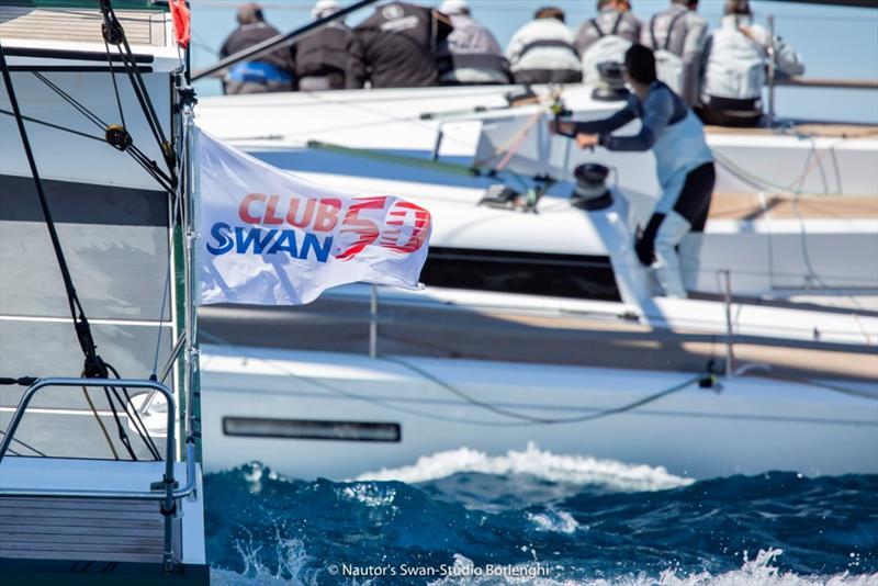 The Nations Trophy Mediterranean League 2019 photo copyright Giulio Testa taken at Yacht Club Italiano and featuring the Swan class