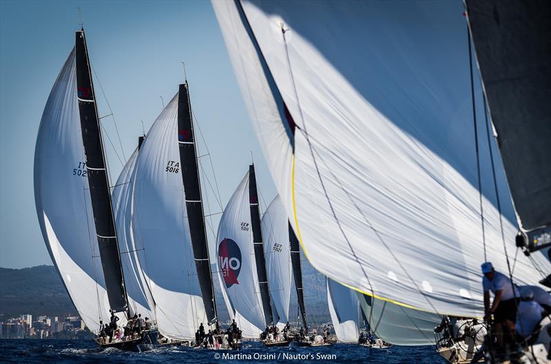 Day 1 - 38 Copa del Rey Mapfre photo copyright Martina Orsini taken at Real Club Náutico de Palma and featuring the Swan class