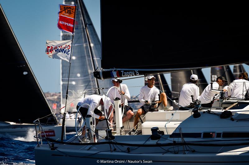 Day 1 - 38 Copa del Rey Mapfre photo copyright Martina Orsini taken at Real Club Náutico de Palma and featuring the Swan class