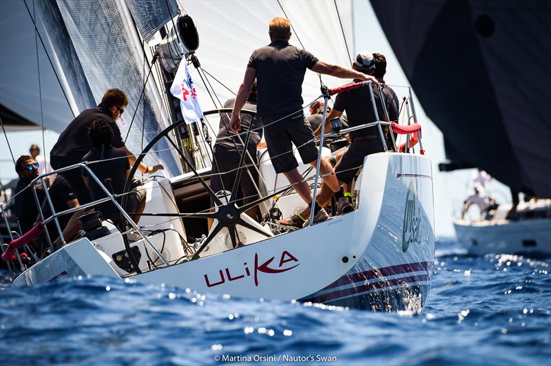 Day 1 - 38 Copa del Rey Mapfre photo copyright Martina Orsini taken at Real Club Náutico de Palma and featuring the Swan class