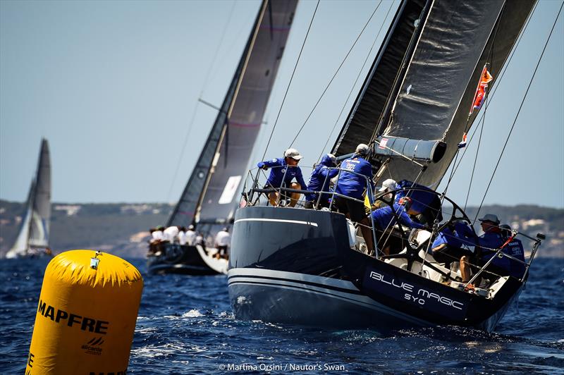 Day 1 - 38 Copa del Rey Mapfre photo copyright Martina Orsini taken at Real Club Náutico de Palma and featuring the Swan class