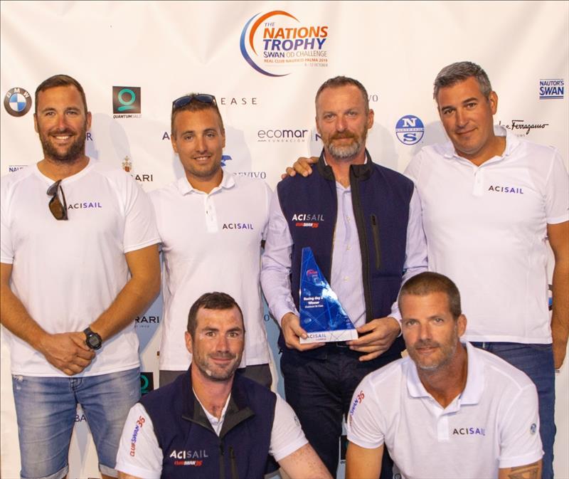 The Nations Trophy 2019 - Day 2 photo copyright Nautor's Swan taken at Real Club Náutico de Palma and featuring the Swan class