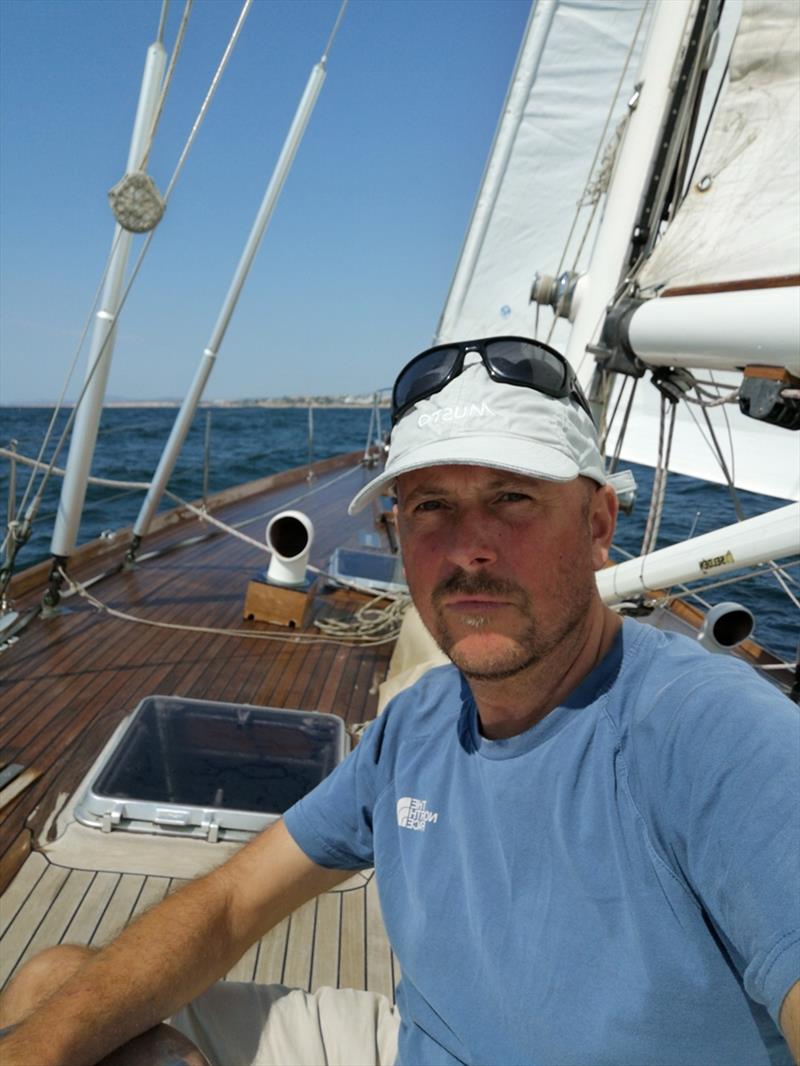 Alan Macmillan from the UK aboard his cutter rigged Swan 55 Ariana promises strong competition in the Adventure Class within the OGR photo copyright Event Media taken at  and featuring the Swan class
