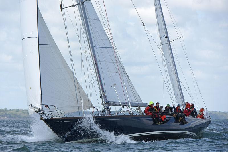 Ben Morris's Swan 55 yawl, Lulotte photo copyright Rick Tomlinson / www.rick-tomlinson.com taken at Royal Ocean Racing Club and featuring the Swan class