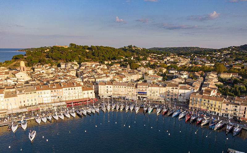 View of St Tropez harbour - Swan OD World Championship photo copyright ClubSwan Racing - Studio Borlenghi taken at Société Nautique de Saint-Tropez and featuring the Swan class