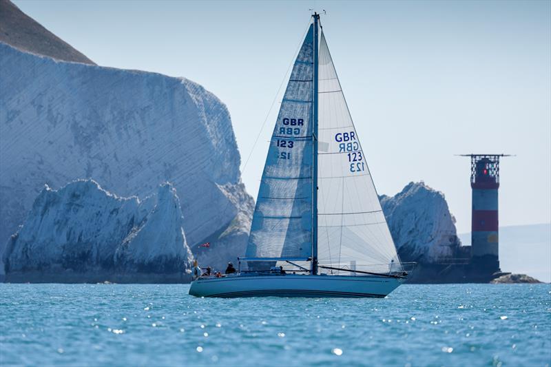 Jonathan Rolls' Swan 38 Xara - 2022 RORC Cowes Dinard St Malo Race photo copyright Paul Wyeth / RORC taken at Royal Ocean Racing Club and featuring the Swan class