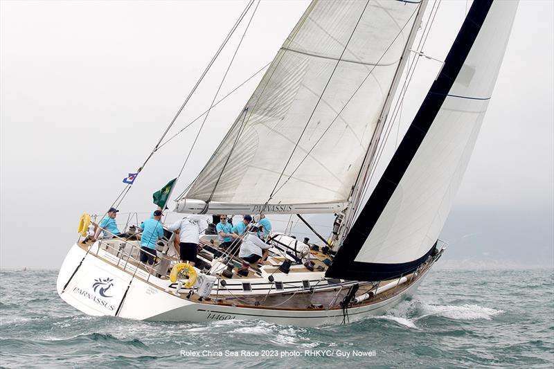 Swan 56 Parnassus - Rolex China Sea Race 2023 - Day 2 - photo © RHKYC / Guy Nowell