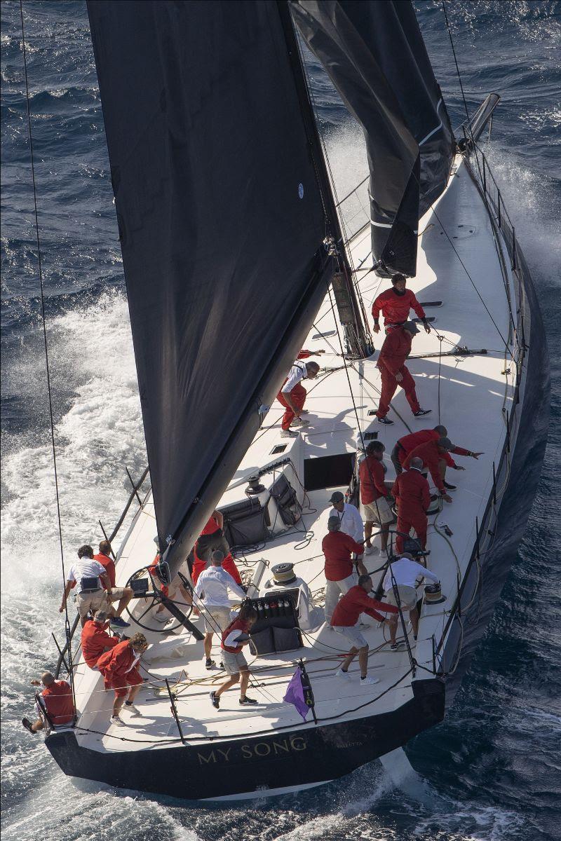 Pier Luigi Loro Piana's ClubSwan 80 My Song - Les Voiles de Saint-Tropez 2023 Day 3 - photo © Gilles Martin-Raget