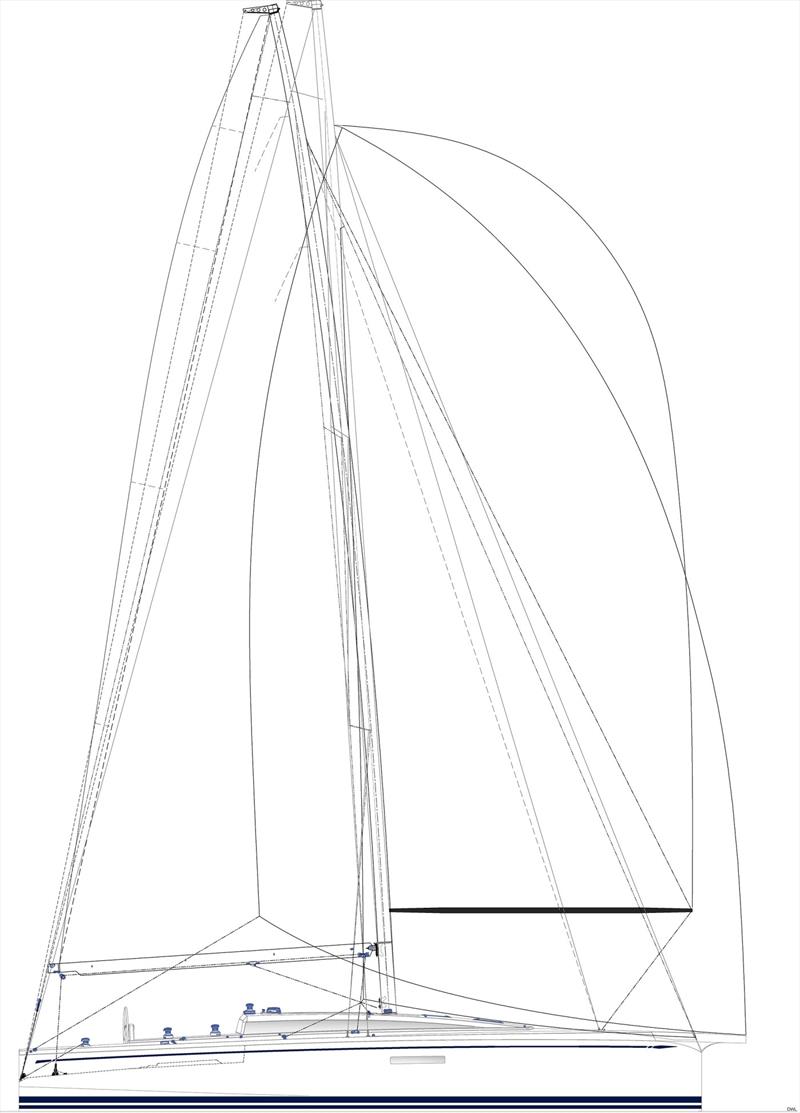 ClubSwan 43 - Cruising sail plan photo copyright Nautor's Swan taken at  and featuring the Swan class