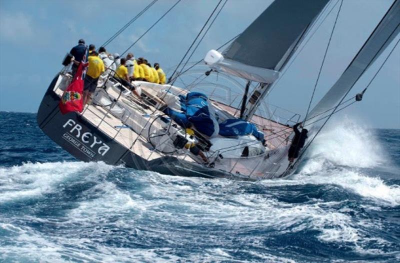 Swan 90 Freya (27.5m) - Superyacht Challenge Antigua photo copyright Ted Martin taken at  and featuring the Swan class