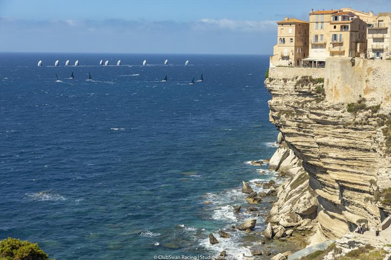 2024 Swan Bonifacio Challenge photo copyright ClubSwan Racing / Studio Borlenghi taken at Yacht Club de Bonifacio and featuring the Swan class