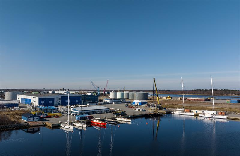 Nautor Swan Boatbuilding Technology Centre (BTC) in Pietarsaari, Finland photo copyright Nautor Swan taken at  and featuring the Swan class