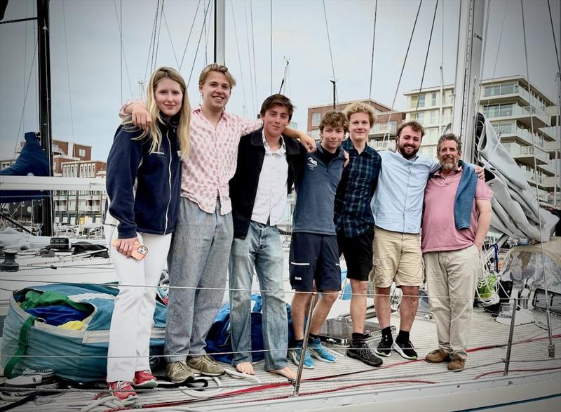 Crew of Swan 44 Astrid - photo © RORC