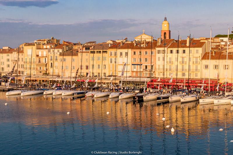 The Nations Trophy photo copyright ClubSwan Racing / Studio Borlenghi taken at Société Nautique de Saint-Tropez and featuring the Swan class