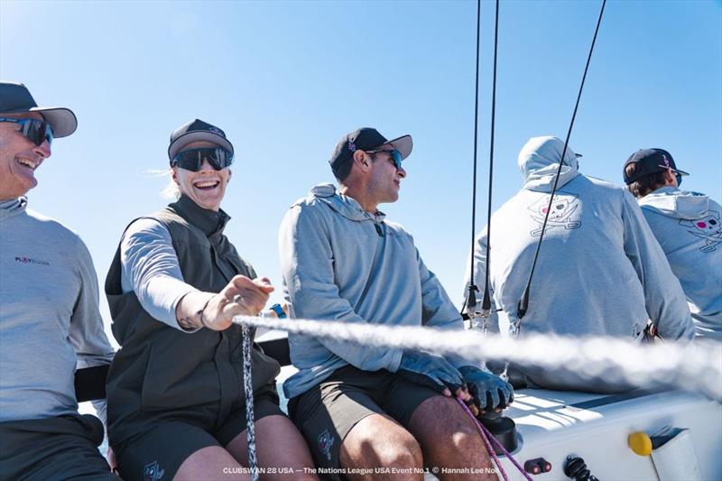 ClubSwan 28 USA - The Nations League USA Event No 1 photo copyright Hannah Lee Noll for ClubSwan Racing taken at  and featuring the Swan class