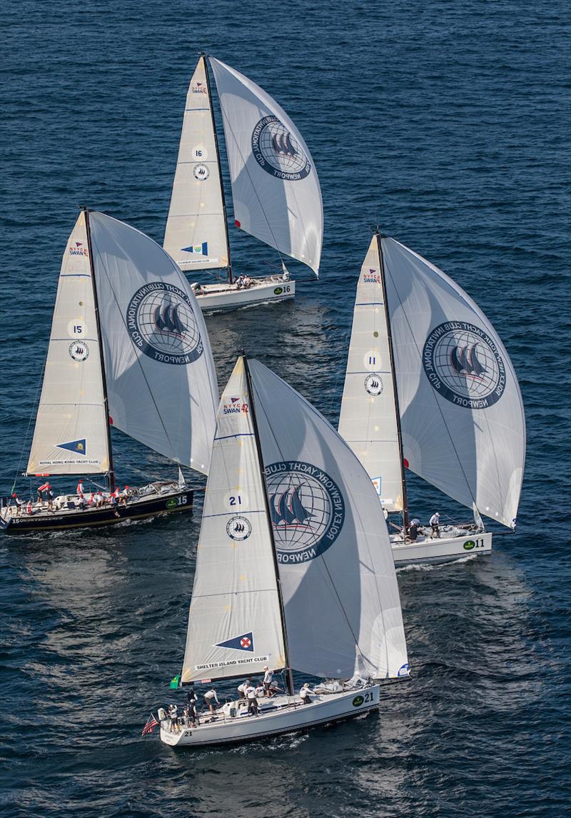 2017 Rolex New York Yacht Club Invitational Cup day 2 photo copyright Rolex / Daniel Forster taken at New York Yacht Club and featuring the Swan 42 class