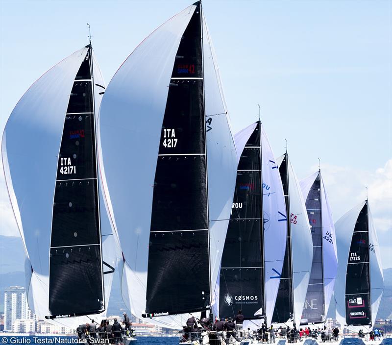 The Nations Trophy Mediterranean League 2019 photo copyright Giulio Testa taken at Club Nautico Scarlino and featuring the Swan 42 class