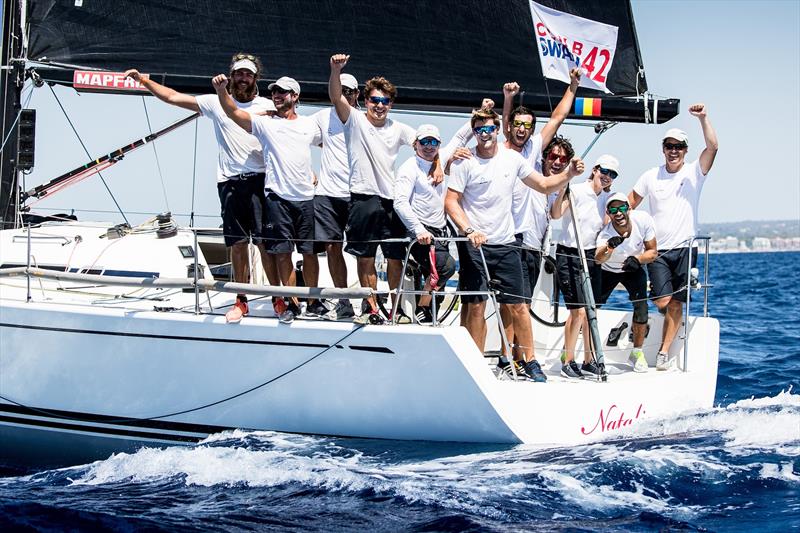 Natalia, Mallorca Sotheby´s ClubSwan 42 winner - 38 Copa del Rey MAPFRE photo copyright María Muiña / Copa del Rey MAPFRE taken at Real Club Náutico de Palma and featuring the Swan 42 class