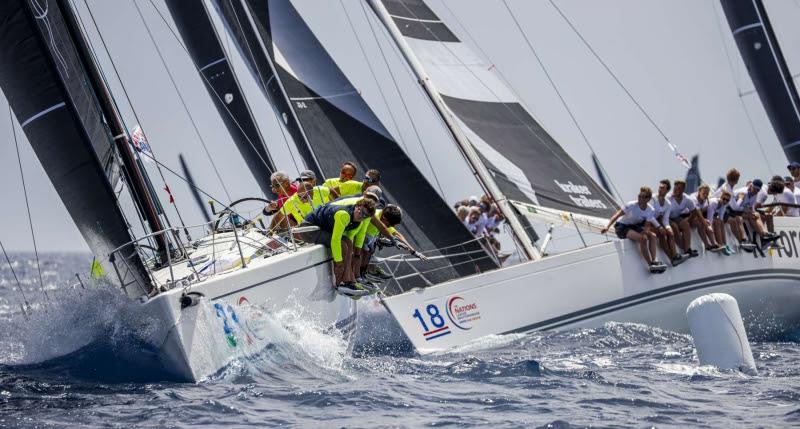 ClubSwan 42 Koyré-Spirit of Nerina and Swan 45 K-Force, Swan Sardinia Challenge photo copyright ClubSwan Racing / Studio Borlenghi taken at Yacht Club Costa Smeralda and featuring the Swan 42 class