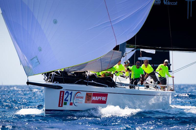 Koyre-Spirit of Nerina, ClubSwan 42 on day 1 of the 40th Copa del Rey MAPFRE photo copyright María Muiña / Copa del Rey MAPFRE taken at Real Club Náutico de Palma and featuring the Swan 42 class