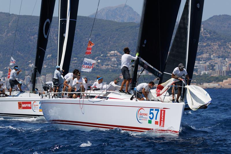 Canopo, ClubSwan 42 on day 2 of the 40th Copa del Rey MAPFRE  photo copyright Nico Martínez / Copa del Rey MAPFRE taken at Real Club Náutico de Palma and featuring the Swan 42 class