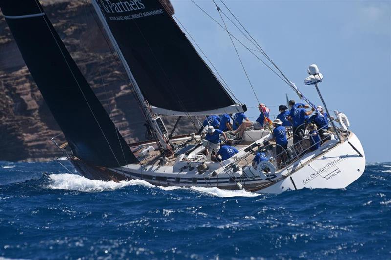 CSA 1 Racing - Adrian Lee's Swan 60 Lee Overlay Partners (IRL) - Antigua Sailing Week 2024 photo copyright Rick Tomlinson taken at Antigua Yacht Club and featuring the Swan 60 class