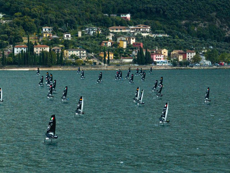 Switch Global Championships at Fraglia Vela Malcesine Day 2 photo copyright CodeZeroDigital taken at Fraglia Vela Malcesine and featuring the Switch class