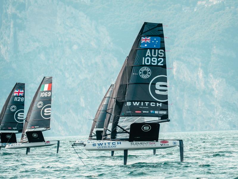 Switch Global Championships at Fraglia Vela Malcesine Day 2 photo copyright CodeZeroDigital taken at Fraglia Vela Malcesine and featuring the Switch class