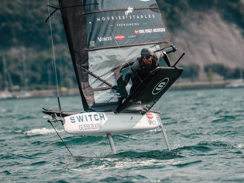 Switch Global Championships at Fraglia Vela Malcesine Day 2 photo copyright CodeZeroDigital taken at Fraglia Vela Malcesine and featuring the Switch class