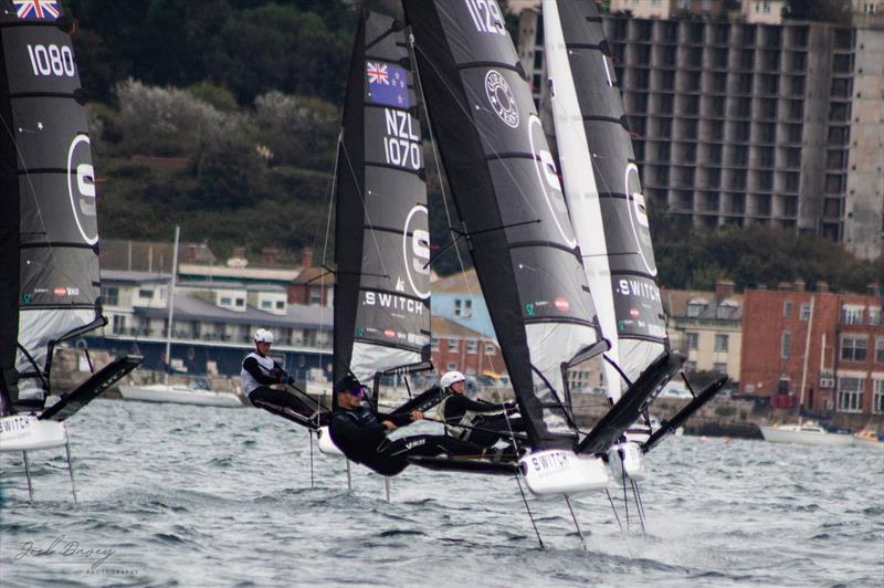 Switch UK Championship at the WPNSA Day 1 photo copyright Joel Davey / www.instagram.com/joeldaveyphotography/ taken at Weymouth & Portland National Sailing Academy and featuring the Switch class