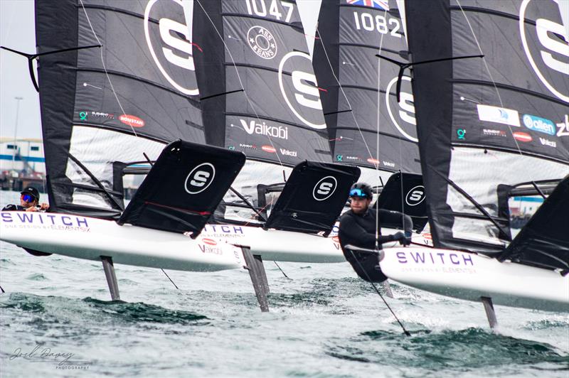 Switch UK Championship at the WPNSA Day 1 photo copyright Joel Davey / www.instagram.com/joeldaveyphotography/ taken at Weymouth & Portland National Sailing Academy and featuring the Switch class