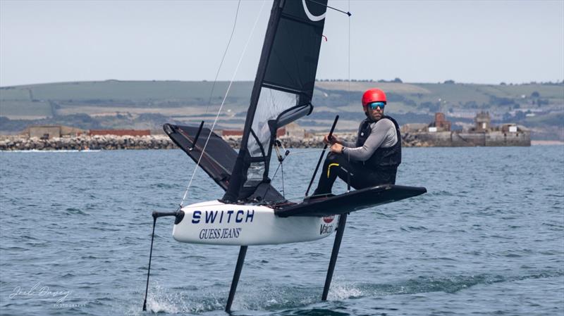 Switch UK Nationals during the Portland Foil Festival photo copyright Switch Class taken at Weymouth & Portland National Sailing Academy and featuring the Switch class