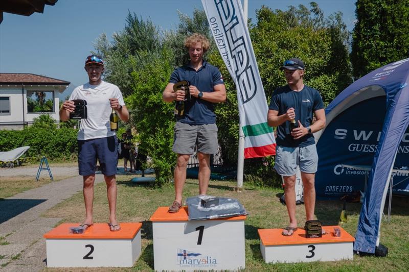 Podium in the Switch Cup Guess Jeans racing circuit Round 4 on Lake Como - photo © CodeZero