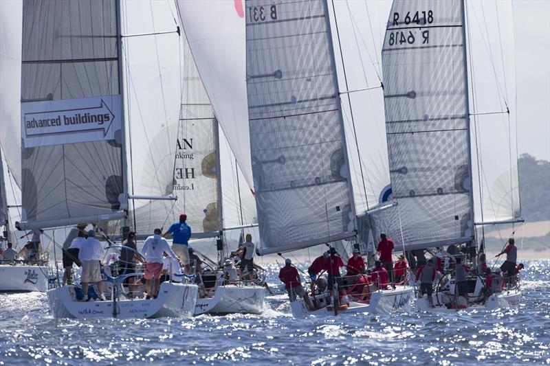 Final day of the Sydney 38 Pittwater Regatta photo copyright Andrea Francolini taken at Royal Prince Alfred Yacht Club and featuring the Sydney 38 class