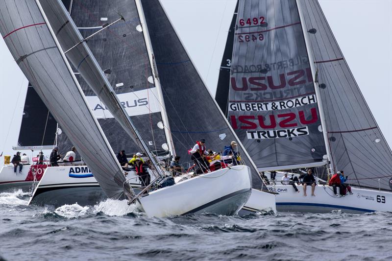 Sydney 38s racing off the heads during the Sydney Short Ocean Racing 2019 - photo © Andrea Francolini / MHYC