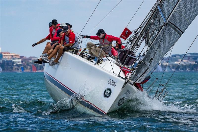 Chutzpah S38 Nationals photo copyright SnowFoto taken at Royal Geelong Yacht Club and featuring the Sydney 38 class