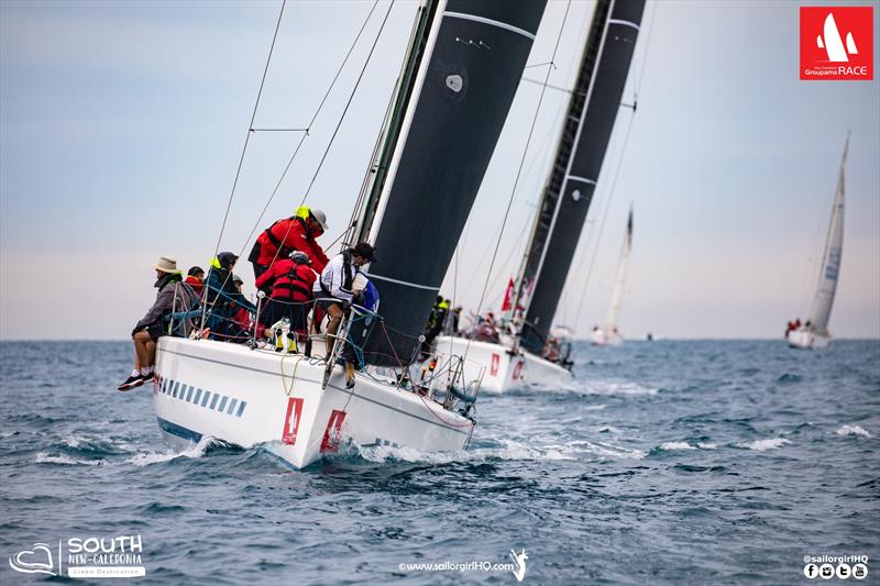 It is neck and neck between the Sydney 38's - 2022 Groupama Race, day 4 - photo © Nic Douglass @sailorgirlHQ