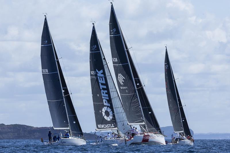 Sydney 38s upwind action - Nautilus Marine Insurance Sydney Harbour Regatta - photo © Andrea Francolini