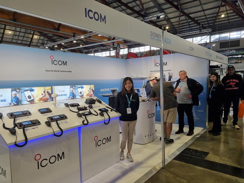 Icom's Kitty Mau at the Sydney Boat Show 2025 - photo © Peter Rendle