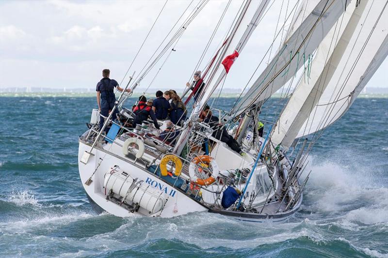 Rona II of Rona Sailing Project at Cowes SSR 2016 - photo © Max Mudie / UK Sail Training